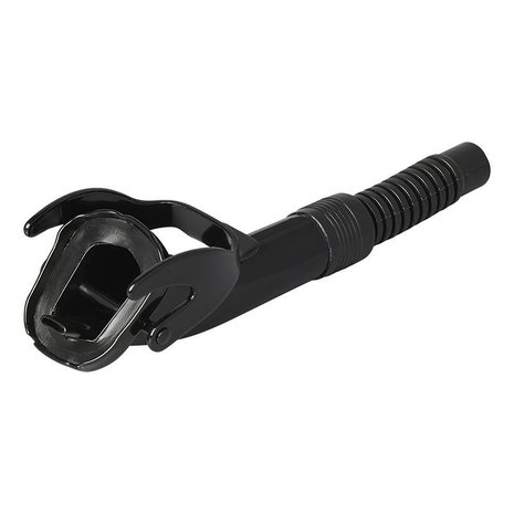 Pico vertedor metalico negro flexible apto para gasolina y diesel