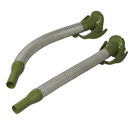 Pico vertedor metalico flexible apto para gasolina de 20 mm