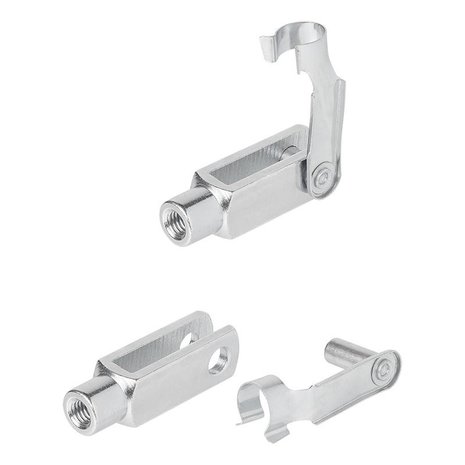 Horquilla M8 58mm - juego de 2 piezas
