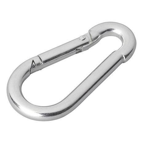 Gancho de carabina metalica 5x50mm x10 pieces