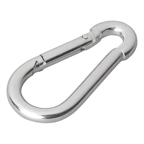 Mosqueton de metal 6x60mm x10 pieces