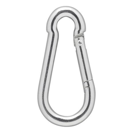 Mosqueton de metal 6x60mm x10 pieces