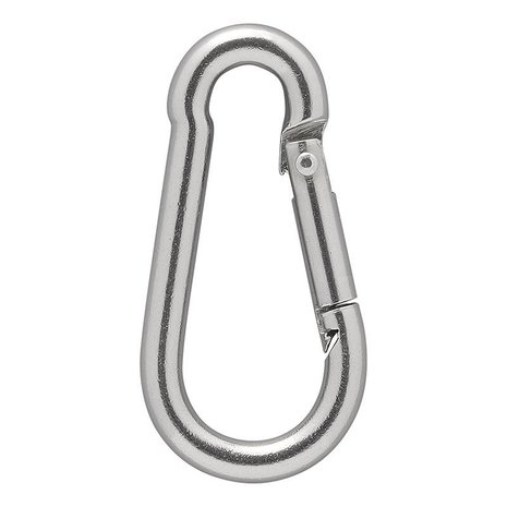 Mosqueton de acero inoxidable 5x50mm x10 pieces
