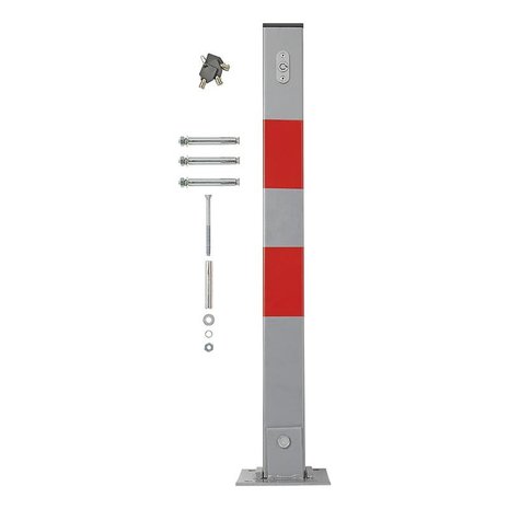 Poste de estacionamiento con cerradura