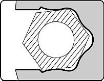 Llave combinada, agarre de cadera 8-19 mm