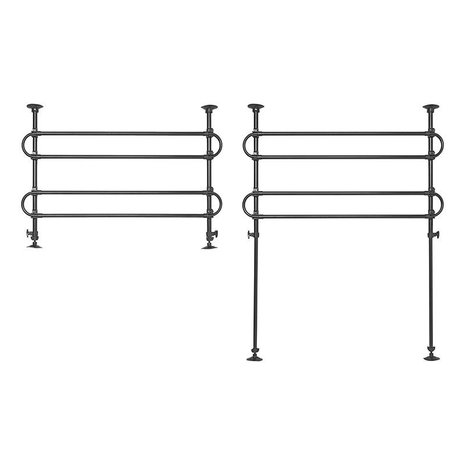 Luggage- & dog guard 2x2-tube metal