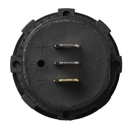 Voltímetro-amperímetro digital de montaje empotrado de 6-30V / 0-10A