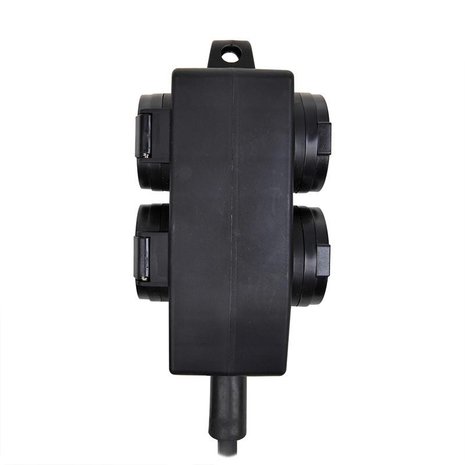 Toma Schuko de 4 vias 5M 3x 1 5 mm²