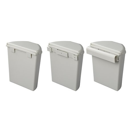 Cubo de basura con tapa 6L para caravana camper