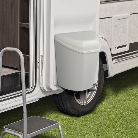 Cubo de basura con tapa 6L para caravana camper