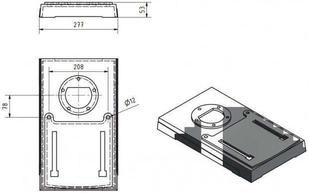 Diametro de taladro de mesa 25mm - 615x330x1015mm