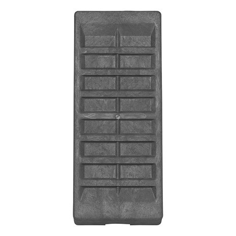 Bloque de rampa 90 mm gris - juego de 2 piezas
