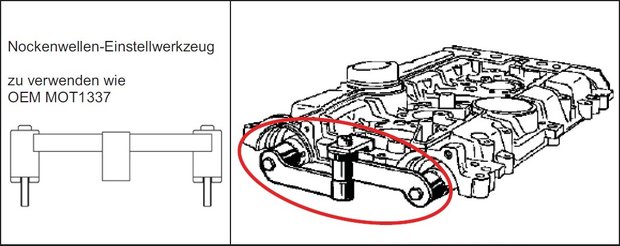 Juego de calado de distribucion para Renault, Volvo, Ford 16V, 20V gasolina