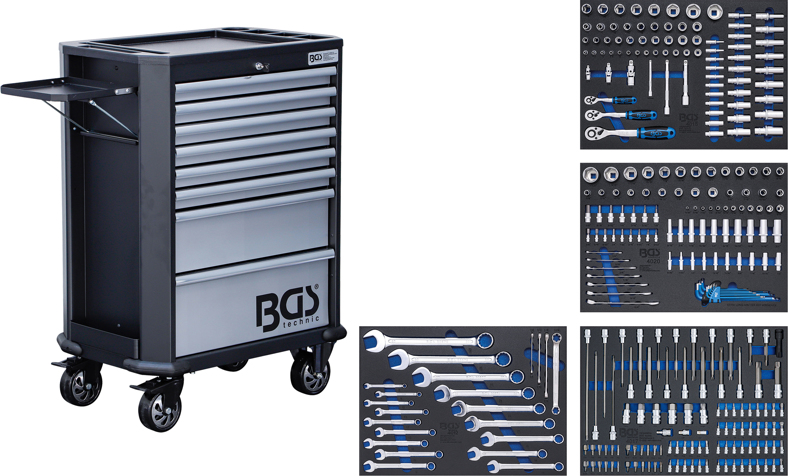 Carro Portaut .8 cajones C/296 herramientas-código bgs4050 fbgs 4050 bgs 