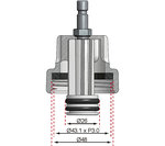 Adaptador Nº 7 para 8027, 8098 para Alfa Romeo, Citroën, Fiat, Mini, Peugeot, Renault, Saab