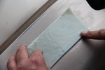 Mat reparación de GRP, 150 x 220 mm