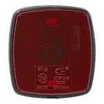 Lampara de senalizacion roja 65x60mm PM