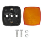 Luz de posicion lateral naranja 65x60mm PM