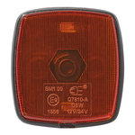 Luz de posicion lateral naranja 65x60mm PM