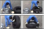 Palanca para montar/desmontar neumáticos de camión 28 - 30 mm