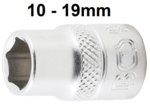 3/8 Socket Pro Torque 10 mm