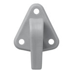 Gancho de cuerda de plastico con ojo 48x45mm x5 stuks