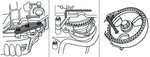 Juego de calado para Rover, Peugeot, Ford, Volvo 2.0 & 2.2L D