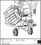 Placa vibratoria 13kn 6.5hp