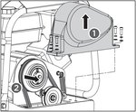 Placa vibratoria 30 kn con 9.0 hp