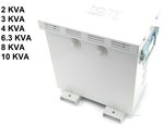 Transfo 3x220V a 3x400V con carcasa