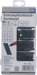 Shrink Tube Assortment negro 126 piezas