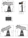 Lijadora de banda industrial 75x2000 mm