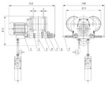 Carro electrico iza 350x300x220mm