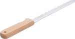 Cuchillo para materiales aislantes 420 mm empunadura de madera