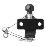 Bola de remolque negra combinada version doble D21 S350 homologada tipo E