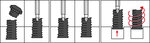 Juego de extractores de tornillos para hexagono interior 1,5 - 10 mm / perfil T (para To