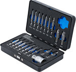Juego de extractores de tornillos para hexagono interior 1,5 - 10 mm / perfil T (para To