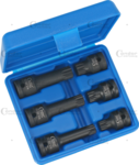 Llave de vaso electrica de 6 puntas 1/2 CRMO estriado M14-M18