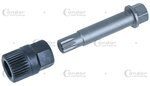 Alternador Zocalo 12 mm 33 dientes tuerca estriada M10