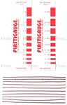 Medidor de juego de precision Plastigauge rojo 10 piezas