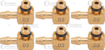 Medidor de caudal de retorno Common Rail incl. 24 adaptadores