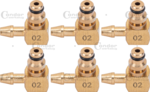 Medidor de caudal de retorno Common Rail incl. 24 adaptadores