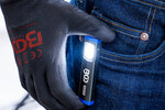 Mini-lampara de mano de aluminio LED COB