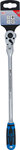Carraca articulada bloqueable extra largas cuadrado exterior 6,3 mm (1/4) 304 mm