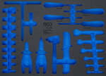 Bandeja para carro 3/3 vacia para BGS 70218