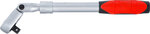 Juego de carracas reversibles extensible inclinable 6,3 mm (1/4) - 10 mm (3/8) - 12,5 mm (1/2) 3 piezas
