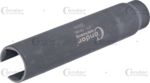 Llave de vaso para sondas Lambda 1/2, 22 mm - 150mmL