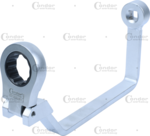 Llave para filtro de aceite con cabeza flexible reversible Ford / PSA