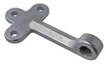 Gancho de valvula n. 0 derecha 140 mm con ojo de rosca
