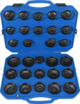 Juego de llaves para filtros de aceite 30 piezas